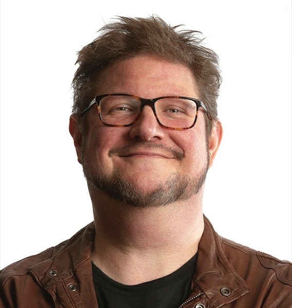Voice actor Dave B. Mitchell